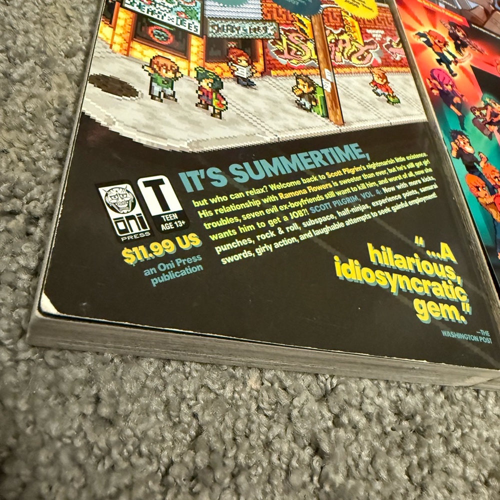 Scott Pilgrim Graphic Novel Set Volumes 1-6 - Colorful Comic Book Collection - Picture 4 of 9